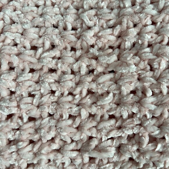 Handmade Pink Crochet Infinity Scarf By Winfall Whimsies - Picture 3 of 3